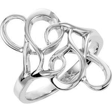 Load image into Gallery viewer, Sterling Silver Freeform Ring

