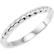 Charger l'image dans la galerie, Sterling Silver Stackable Ring
