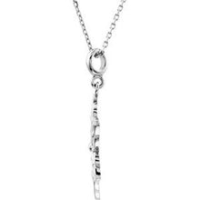 Load image into Gallery viewer, Sterling Silver Decorative 18&quot; Necklace

