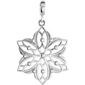Sterling Silver Decorative Pendant