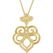 Load image into Gallery viewer, Fleur-de-lis Necklace or Pendant
