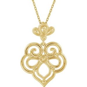 Fleur-de-lis Necklace or Pendant