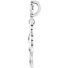 Load image into Gallery viewer, Sterling Silver 24.5x17.3 mm Decorative Pendant
