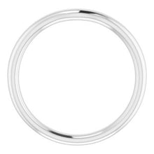 Charger l'image dans la galerie, Sterling Silver Band for 4.4 mm Round Ring
