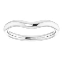 Charger l'image dans la galerie, Sterling Silver Band for 6.5 mm Round Ring
