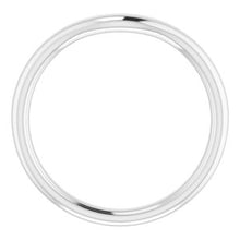 Charger l'image dans la galerie, Sterling Silver Band for 6.5 mm Round Ring
