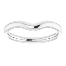 Load image into Gallery viewer, Sterling Silver Band for 7x5 mm Oval Ring
