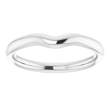 Load image into Gallery viewer, Sterling Silver Band for 5x3 mm Oval Ring
