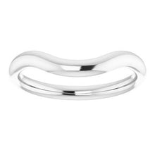 Load image into Gallery viewer, Sterling Silver Band for 9 mm Cushion Ring
