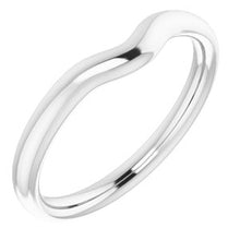 Load image into Gallery viewer, Sterling Silver Band for 6x4 mm Oval Ring
