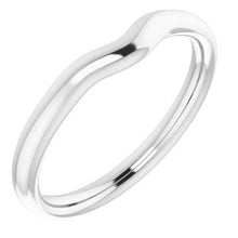 Load image into Gallery viewer, Sterling Silver Band for 5x3 mm Oval Ring
