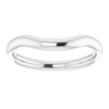 Load image into Gallery viewer, Sterling Silver Band for 7 mm Asscher Ring
