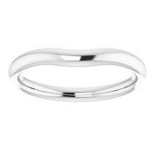 Load image into Gallery viewer, Sterling Silver Band for 5 mm Asscher Ring
