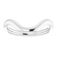 Charger l'image dans la galerie, Sterling Silver Band for 15x11 mm Oval Ring
