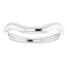 Load image into Gallery viewer, Sterling Silver Band for 10 mm Asscher Ring
