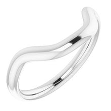 Load image into Gallery viewer, Sterling Silver Band for 15x11 mm Emerald Ring
