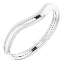 Load image into Gallery viewer, Sterling Silver Band for 8.2 mm Round Ring
