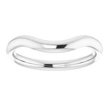 Load image into Gallery viewer, Sterling Silver Band for 8 mm Cushion Ring
