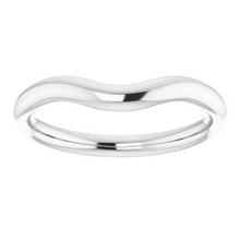 Charger l'image dans la galerie, Sterling Silver Band for 6x4 mm Emerald Ring
