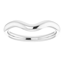 Load image into Gallery viewer, Sterling Silver Band for 8x6 mm Oval Ring
