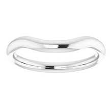 Load image into Gallery viewer, Sterling Silver Band for 7 mm Square Ring

