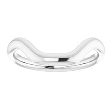 Load image into Gallery viewer, Sterling Silver Band for 14x10 mm Emerald Ring
