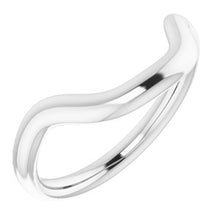 Load image into Gallery viewer, Sterling Silver Band for 16x12 mm Emerald Ring

