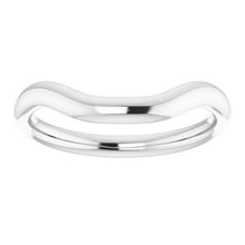 Charger l'image dans la galerie, Sterling Silver Band for 10 mm Square Ring
