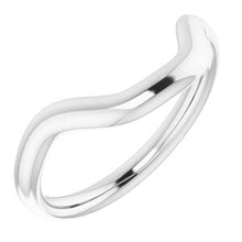 Load image into Gallery viewer, Sterling Silver Band for 14x10 mm Emerald Ring

