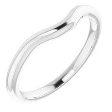 Load image into Gallery viewer, Sterling Silver Band for 7.4 mm Round Ring
