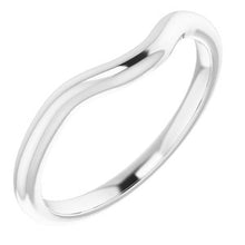Load image into Gallery viewer, Sterling Silver Band for 8.2 mm Round Ring
