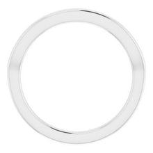 Charger l'image dans la galerie, Sterling Silver Band for 4.4 mm Round Ring
