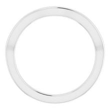 Charger l'image dans la galerie, Sterling Silver Band for 5.5 mm Round Ring
