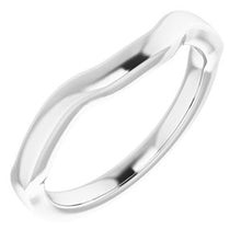 Charger l'image dans la galerie, Sterling Silver Band for 8 mm Round Ring
