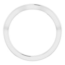 Charger l'image dans la galerie, Sterling Silver Band for 6.5 mm Round Ring
