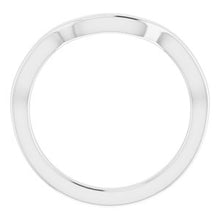 Charger l'image dans la galerie, Sterling Silver Band for 9.4 mm Round Ring
