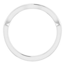 Charger l&#39;image dans la galerie, Sterling Silver Band for 6x4 mm Emerald Ring
