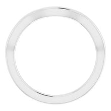 Charger l'image dans la galerie, Sterling Silver Band for 7 mm Round Ring
