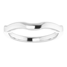 Charger l&#39;image dans la galerie, Sterling Silver Band for 7x5 mm Oval Ring
