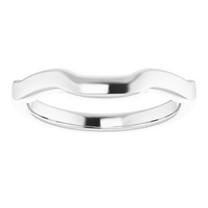 Sterling Silver Band for 9x7 mm Oval Ring