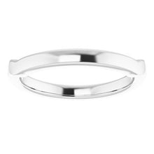 Charger l&#39;image dans la galerie, Sterling Silver Band for 5x3 mm Emerald Ring
