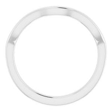 Charger l&#39;image dans la galerie, Sterling Silver Band for 7x5 mm Oval Ring
