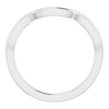 Charger l'image dans la galerie, Sterling Silver Band for 8.2 mm Round Ring

