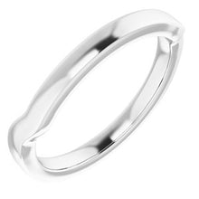Charger l&#39;image dans la galerie, Sterling Silver Band for 5x3 mm Emerald Ring

