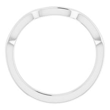 Charger l&#39;image dans la galerie, Sterling Silver Band for 9x7 mm Emerald Ring
