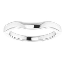 Charger l'image dans la galerie, Sterling Silver Band for 7.4 mm Round Ring
