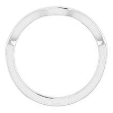 Charger l&#39;image dans la galerie, Sterling Silver Band for 7x5 mm Emerald Ring
