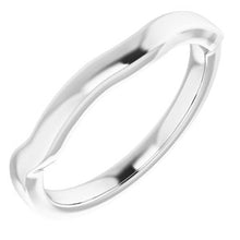 Charger l&#39;image dans la galerie, Sterling Silver Band for 6x4 mm Emerald Ring
