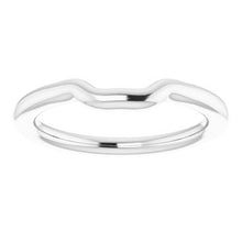Charger l&#39;image dans la galerie, Sterling Silver Band for 6 mm Square Ring
