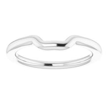 Charger l&#39;image dans la galerie, Sterling Silver Band for 8x6 mm Emerald Ring
